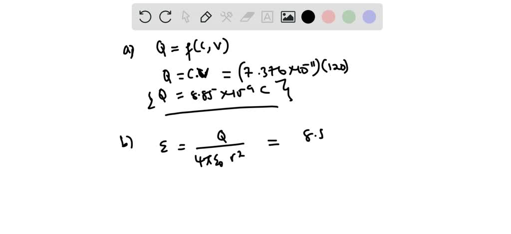 SOLVED: Please answer 1-3 A spherical capacitor is formed from two ...