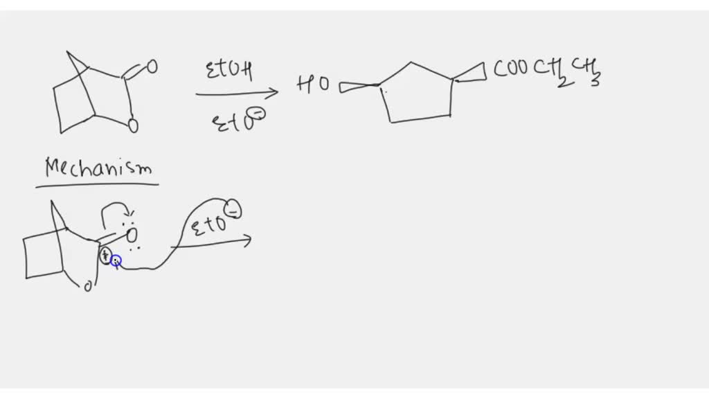 SOLVED: Propose mechanisms for the following reactions HO COOEt Eto EtOH