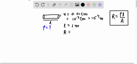 calculate-the-resistivity-of-the-material-of-a-wire-of-length-1-m-and-radius-001cm-resistance-of-20-ohms-71439