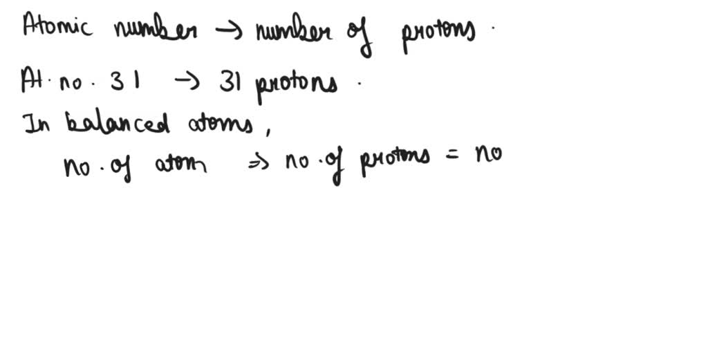 SOLVED: Suppose that you have an atom with an atomic number of 31 Ifthe ...