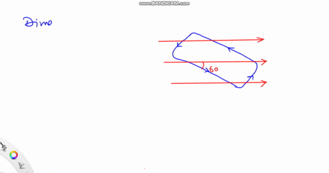 a-the-rectangular-loop-of-wire-show-in-figure-q21-below-with-dimensions-010-m-by-020-m-carries-current-of-50-a-in-counter-clockwise-direction_-the-loop-is-oriented-as-shown-in-uniform-magnet-89085