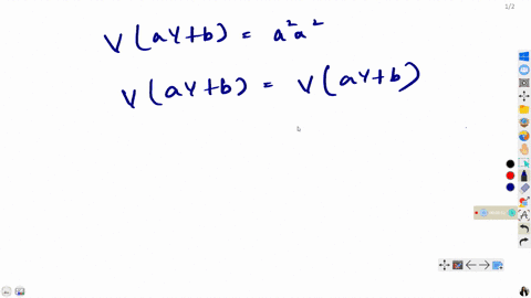 let-y-be-a-discrete-random-variable-with-mean-and-variance-2-if-a-and-b-are-constants-prove-that-vayb-a2vy-a22-05332