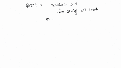 a-string-breaks-if-its-tension-exceeds-10-newtons-a-stone-of-mass-250-gm-tied-to-this-string-of-length-10-cm-is-rotated-in-a-horizontal-circle-the-maximum-angular-velocity-of-rotation-can-be-a-20-rads