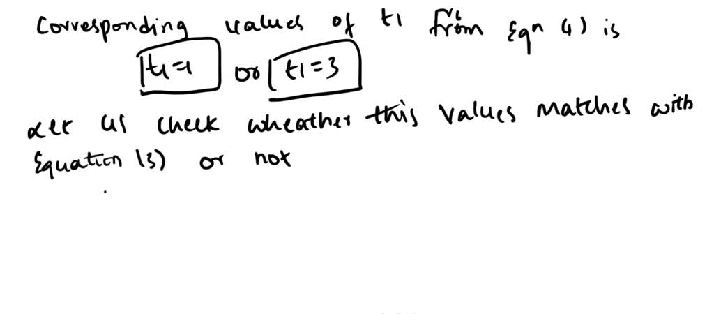 SOLVED: Two particles travel along the space curves r1(t) = (t^2, 4t ...