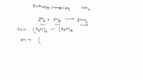 calculate-the-enthalpy-change-of-formation-of-ammonia