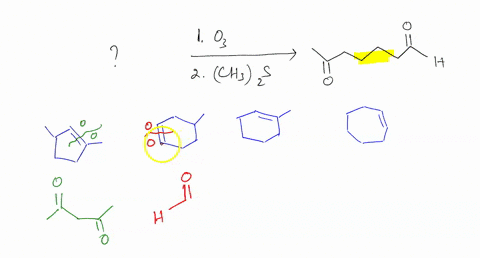 of-the-alkenes-shown-which-would-produce-the-product-shown-below-treatment-with-ozone-followed-by-dms-upon-o3-ch3hs-dms-65741