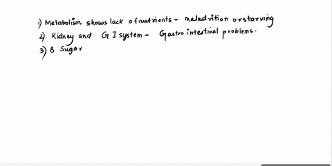 match-the-situation-to-the-outcome-metabolism-slows-due-to-lack-of-nutrients-kidneys-and-gi-system-become-stressed-blood-sugar-cannot-be-maintained-glycolysis-slows-metabolism-slows-due-to-c-40454