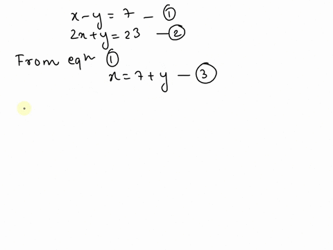 solve-the-system-by-the-method-of-substitution-leftbeginaligned-x-y-7-2-xy-23-endalignedright-27604