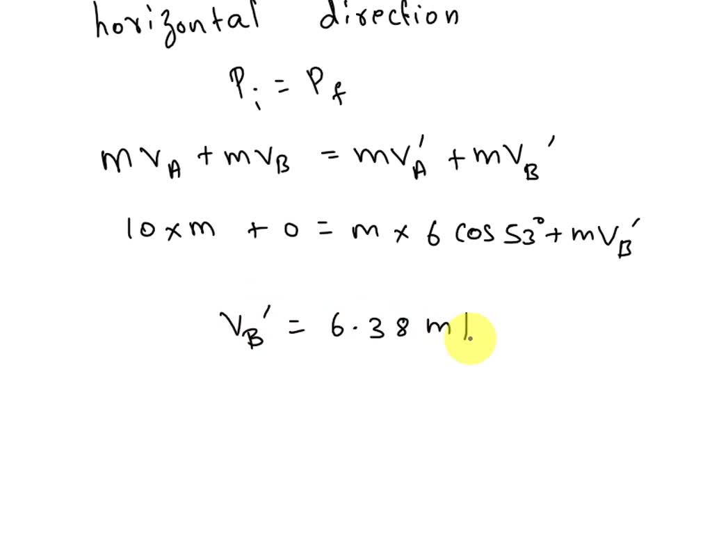 SOLVED: Two Identical Balls (labelled A And B) Move On A Frictionless ...