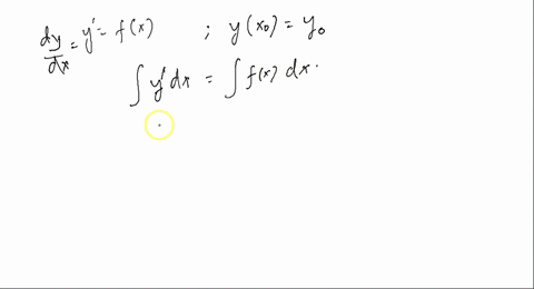what-integral-equation-is-equivalent-to-the-initial-value-problem-y-x-yx0-y0-69574