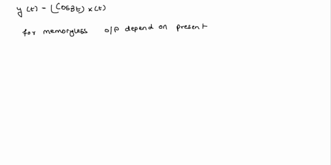 1-determine-which-of-these-properties-hold-and-which-do-not-hold-for-each-of-the-following-continuous-time-systems-justify-your-answers-in-each-example-yt-denotes-the-system-output-and-xt-is-58294