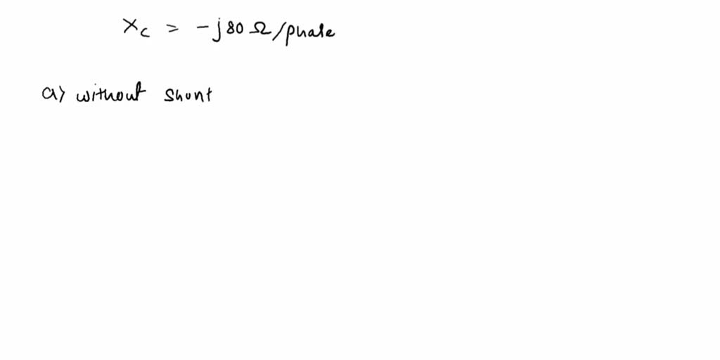 SOLVED 2 The ring distribution system represented by the single line