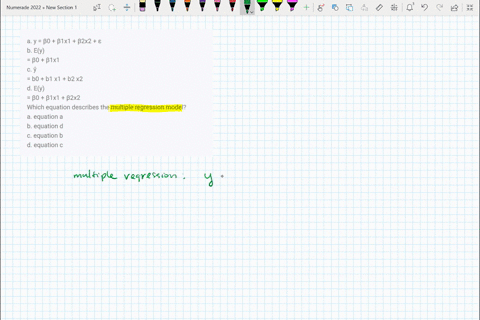a-y-0-1x1-2x2-b-ey-0-1x1-c-y-b0-b1-x1-b2-x2-d-ey-0-1x1-2x2-which-equation-describes-the-multiple-regression-model-a-equation-a-b-equation-d-c-equation-b-d-equation-c-74525
