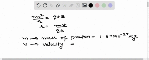 calculate-the-radius-of-the-orbit-of-a-proton-moving-at-47106-ms-in-a-magnetic-field-08-t-where-v-and-b-are-perpendicular-give-your-answer-in-centimetres-92356