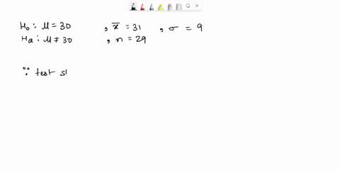 a-sample-mean-sample-size-_-and-population-standard-deviation-are-provided-below-use-the-one-mean-z-test-to-perform-the-required-hypothesis-test-at-the-5-significance-level-x31-n290-9-ho-430-53953