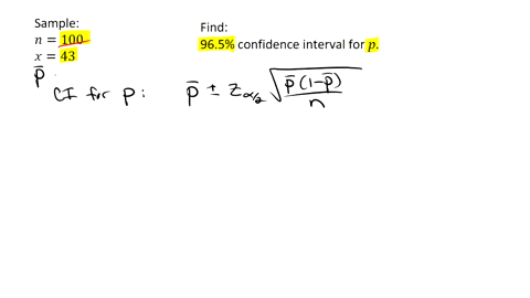 an-experimenter-flips-a-coin-100-times-and-gets-43-heads-find-the-965-confidence-interval-for-the-probability-of-flipping-a-head-with-this-coin-a-0246-0534-b-0326-0534-c-0226-0484-d-0326-033-21709