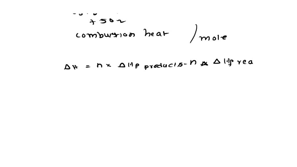 SOLVED The standard enthalpies of formation of gaseous propyne (C3H4