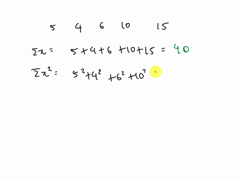 example-find-the-samplevariance-and-standard-deviation-for-the-following-data-546-10-15-use-the-shortcut-formula-to-complete-the-calculations-ex-ex-24944