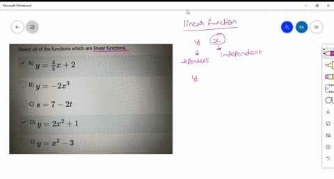 select-all-of-the-functions-which-are-linear-functions