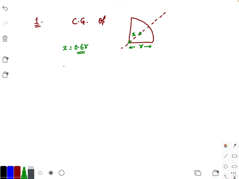 the-center-of-gravity-of-a-quadrant-of-a-circle-lies-along-its-central-radius-r-at-a-distance-of-06r-select-one-true-false-for-applying-the-method-of-joint-at-joints-the-forces-need-to-be-co-78666