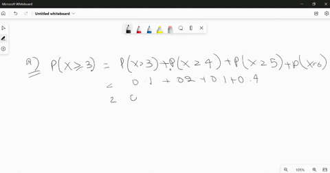 point-2-3-4-5-px0201020104-given-the-discrete-probability-distribution-above-determine-the-following-a-px-3-b-px-3-c-px-5-or-x-3-27292