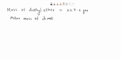 a-the-vapor-pressure-of-diethyl-ether-ether-is-46357-mm-hg-at-25-c-a-nonvolatile-nonelectrolyte-that-dissolves-in-diethyl-ether-is-aspirin-calculate-the-vapor-pressure-of-the-solution-at-25-16732