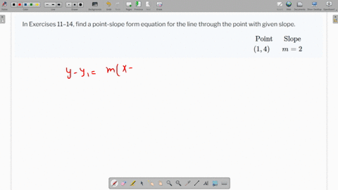 in-exercises-1114-find-a-point-slope-form-equation-for-the-line-through-the-point-with-given-slope-beginarraylltext-point-text-slope-14-m2endarray-2