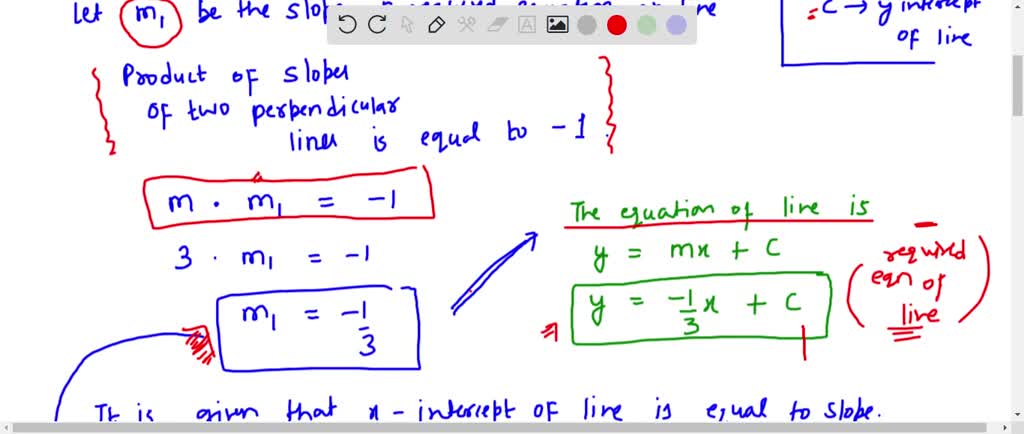 are the lines y x 2 and 4x 4y 16 perpendicular explain