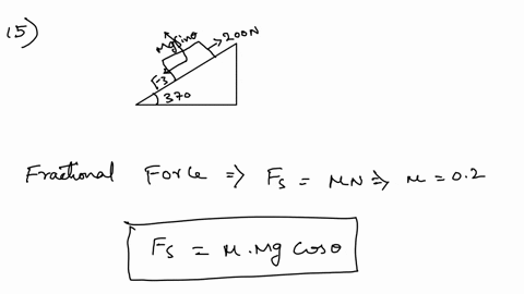 a-block-m-30-kg-is-being-pushed-along-a-rough-horizontal-surface-by-a-200-n-force-that-makes-an-angle-of-37-with-respect-to-the-horizontal-as-shown-in-the-figure-the-coefficient-of-kinetic-f-74603