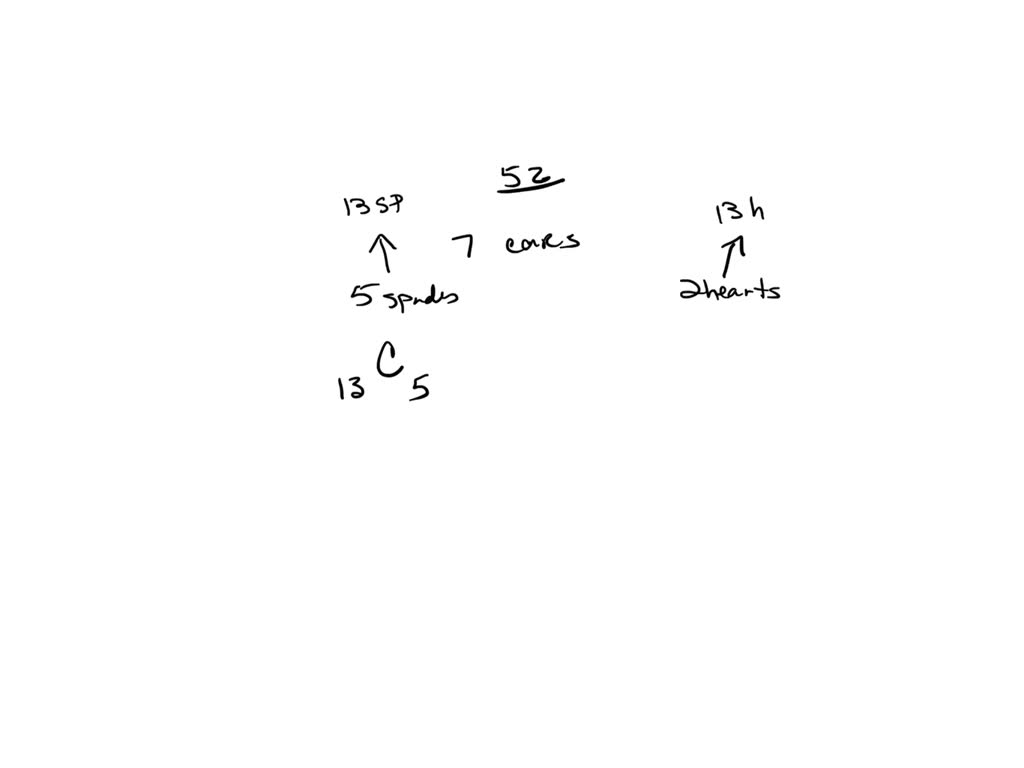 SOLVED from a standard 52 card deck, how many 7 card hands have