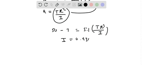 an-object-with-a-weight-of-500-mathrmn-is-attached-to-the-free-end-of-a-light-string-wrapped-around-35367