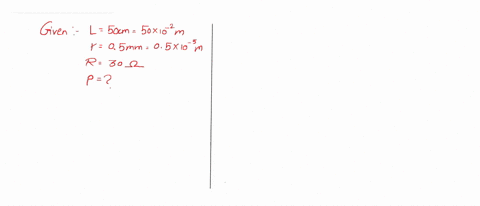 the-length-of-a-conducting-wire-is-50-cm-and-its-radius-is-05-mm-if-its-resistance-is-30-w-what-is-the-resistivity-of-its-material-3