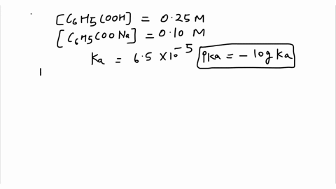 calculate-the-ph-of-a-buffer-solution-that-contains-025-m-benzoic-acid-cshscozh-and-010-m-sodium-benzoate-cohscoona-ka-65-10-for-benzoic-acid-456-0397-378-0259-239-79989