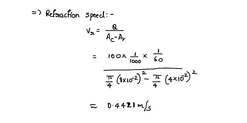 SOLVED An 8 cm diameter hydraulic cylinder has a 4 cm diameter rod. If