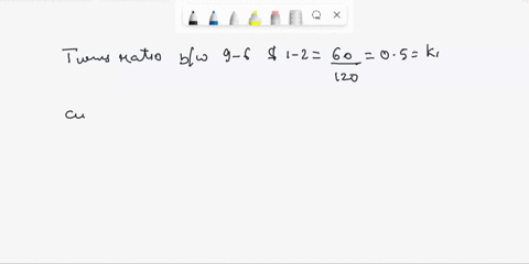 1if-the-short-circuit-current-through-secondary-winding-9-to-6-was-1-awhat-would-be-through-primary-1-to-2-2if-secondary-winding-7-to-8-is-short-circuited-and-primary-winding-5to-6-transport-63735