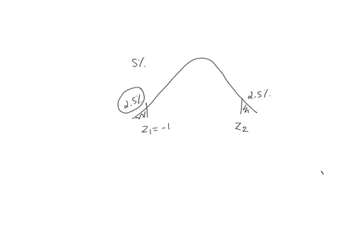 find-two-z-values-one-positive-and-one-negative-that-are-equidistant-from-the-mean-so-that-the-areas-in-the-two-tails-add-to-the-following-values-5-10-1-17117