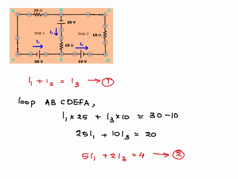 in-the-circuit-below-what-is-the-value-of-the-current-i2-25-20-v-loop-1-12-loop-2-10-q-15-q-13-hf-10-v-30-v-019a-052a-025-a-071-a-23765