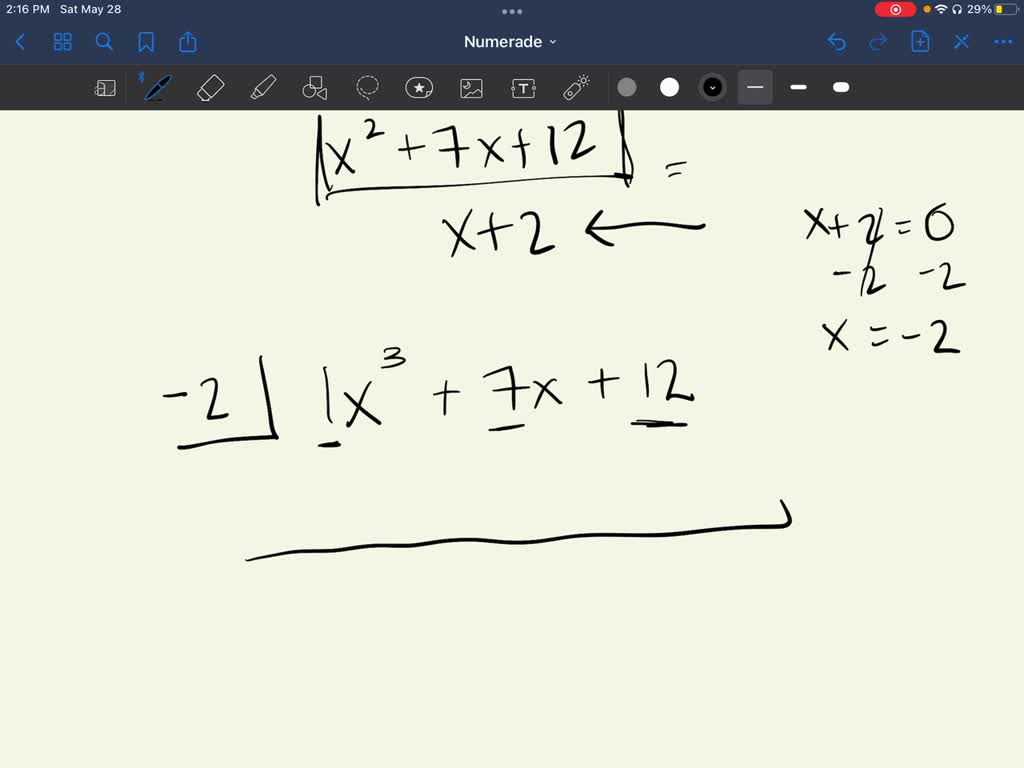 SOLVED: Divide the polynomials. Your answer should be in the form  p(x)+dfrackx+2p(x)+ x+2 k p, left parenthesis, x, right parenthesis, plus,  start fraction, k, divided by, x, plus, 2, end fraction where