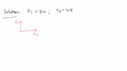 two-forces-3-n-and-4-n-are-acting-on-a-point-o-if-angle-between-these-two-forces-is-900-find-the-resultant-of-these-two-forces