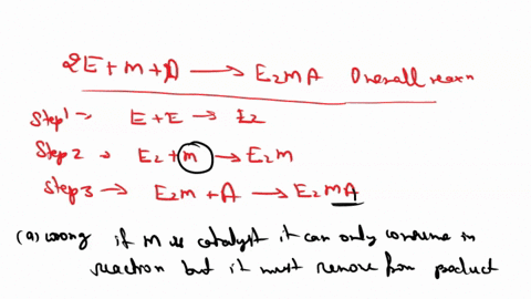 20-a-student-conducts-an-experiment-and-collects-data-on-the-reaction-2-e-ma-v-ezma-given-below-is-possible-reaction-mechanism-from-experimentation-it-is-determined-that-step-1-is-the-rate-d-42607