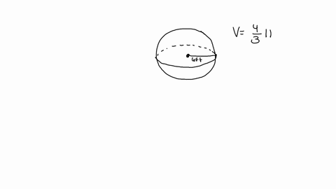 find-the-volume-of-the-spheregive-the-answer-in-terms-of-and-rounded-to-the-nearest-cubic-k-foot-60-the-volume-in-terms-of-isv3-simplify-your-answertype-an-exact-answer-in-terms-of-x-round-t-78478