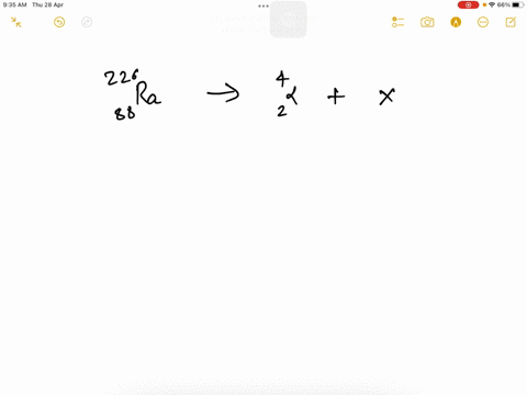 radium-226-decays-via-alpha-particle-emission-write-out-the-reaction-and-identify-the-daughter-nuclide