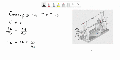 the-design-specifications-for-the-gear-and-shaft-system-shown-require-that-the-same-diameter-be-used-for-both-shafts-and-that-the-angle-through-which-pulley-a-will-rotate-when-subjected-to-a-09563