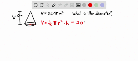 the-volume-of-a-cone-with-a-height-of-10-meters-is-20-pi-cubic-meters-what-is-the-diameter-of-the-cone-83773
