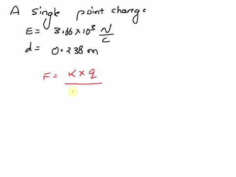 a-single-point-charge-sits-alone-in-a-region-of-space-the-electric-field-due-to-the-charge-at-a-distance-of-0238-meters-is-366e3-nc-calculate-the-magnitude-of-the-charge-on-the-point-charge-47573