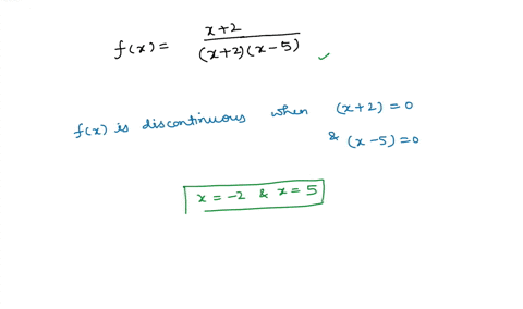 determine-for-what-numbers-if-any-the-given-function-is-discontinuous-if-discontinuous-graph-the-function-near-the-point-of-discontinuity_-x2-f-x-x2-5-81634