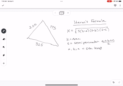 a-triangular-lot-has-sides-of-lengths-325-feet-175-feet-and-200-feet-find-the-area-of-the-lot-70737
