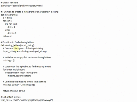 write-a-function-called-missing_letters-that-takes-a-string-parameter-and-returns-a-new-string-with-all-the-letters-of-the-alphabet-that-are-not-in-the-argument-string-the-letters-in-the-ret-90386