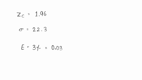 you-want-to-obtain-a-sample-to-estimate-a-population-mean-based-on-previous-evidence-you-believe-the-population-standard-deviation-is-approximately-223223-you-would-like-to-be-95-confident-t-31501