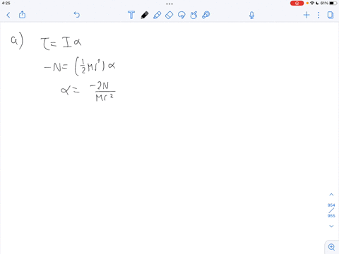 a-cylinder-of-mass-m-radius-r-is-set-to-rotate-with-angular-velocity-0-about-its-own-axis-which-is-fixed-if-after-time-t-the-angular-velocity-is-1-find-the-frictional-torque-n-on-the-cylinde-43531